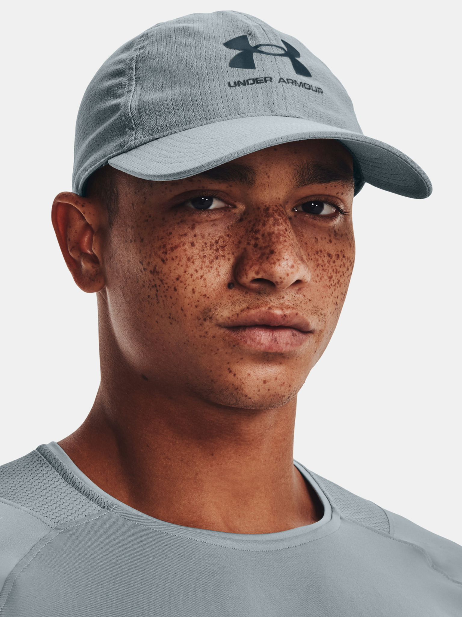 Mens Under Armour blue Iso-Chill ArmourVent Cap