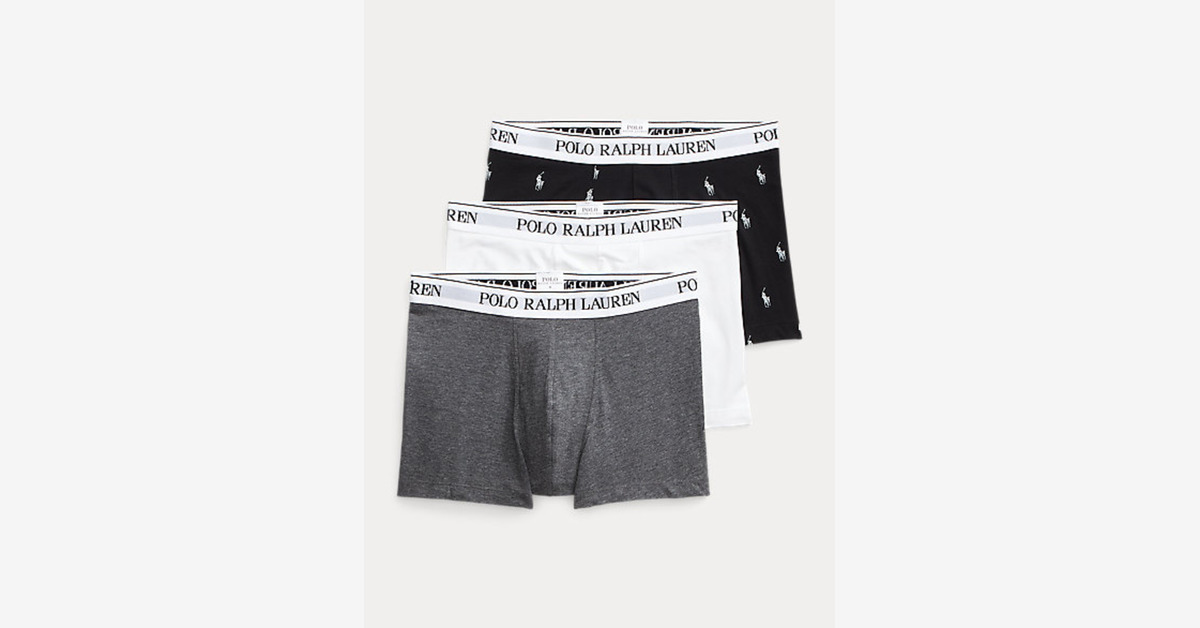 Polo Ralph Lauren 3-Pack Boxers Briefs Underwear Pantie Pants, M