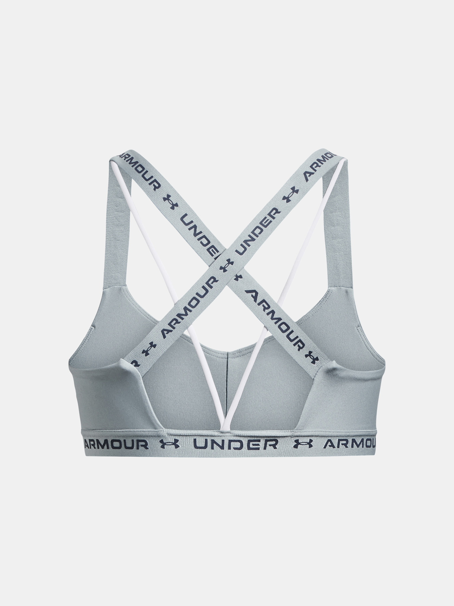 Under Armour Women's UA Wordmark Strappy Sports Bralette Bra