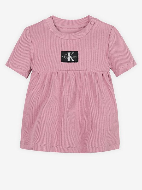 Calvin Klein Jeans Sukienka dziecięca Różowy