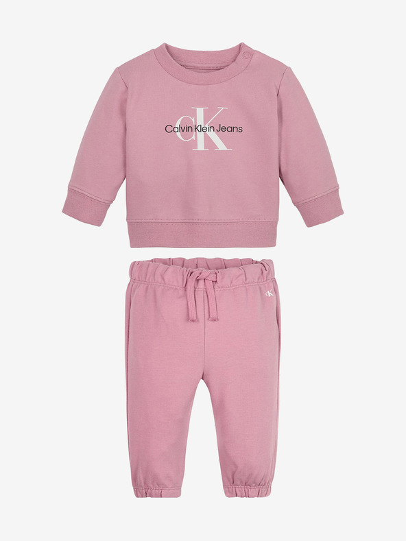 Levně Calvin Klein Jeans Set dětský Růžová