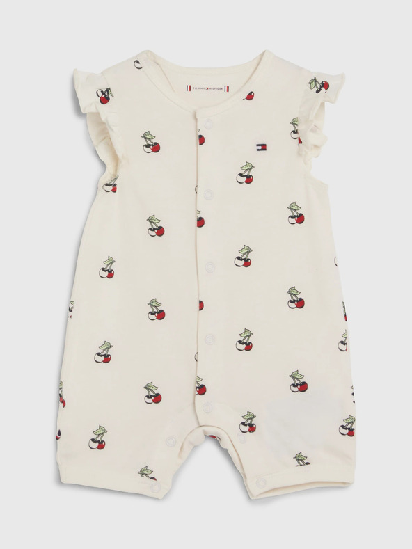 Tommy Hilfiger Baby Cherry Боди детско Byal