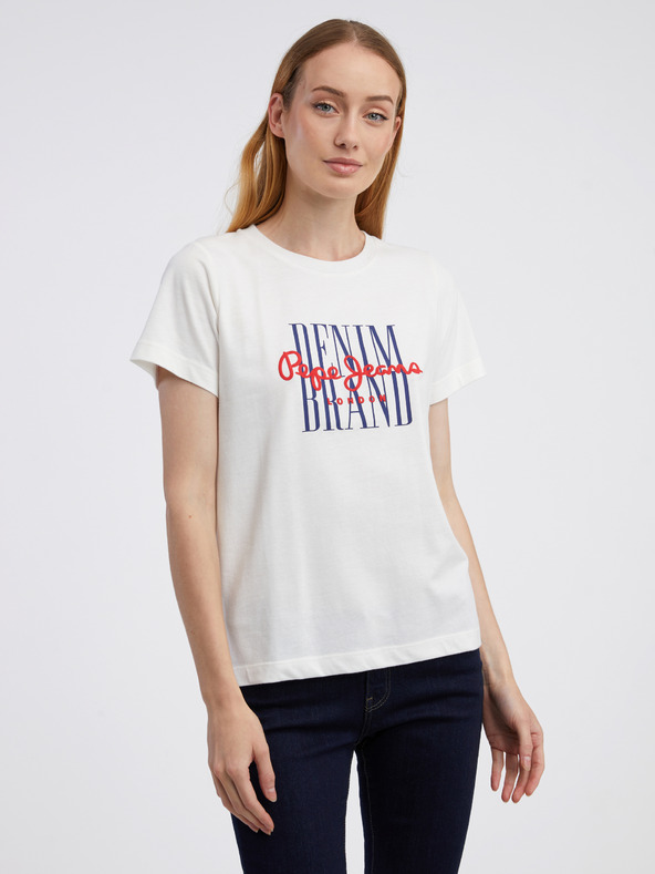 Pepe Jeans Camille T-shirt Byal