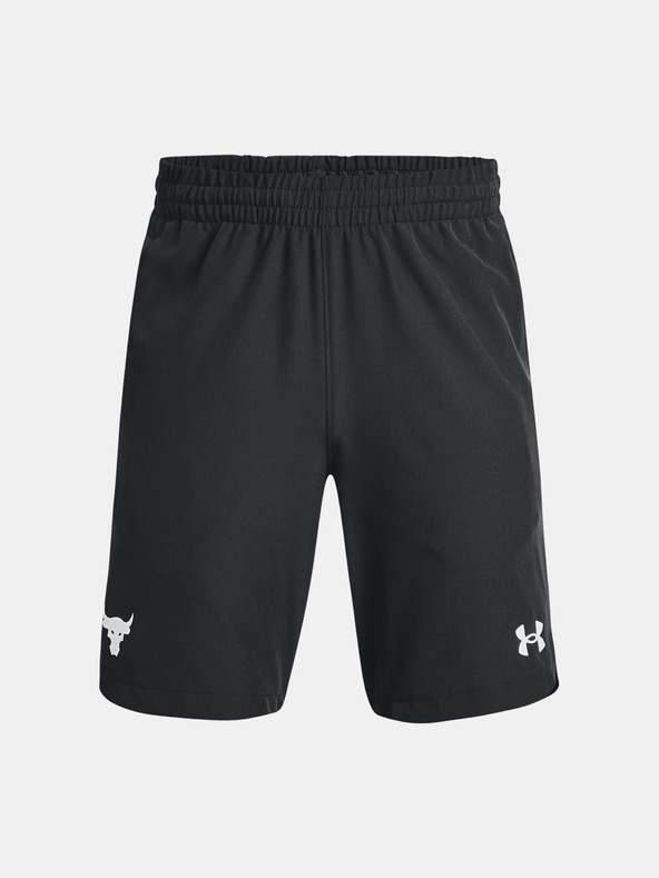 Under Armour UA Project Rock Woven Kids Shorts Negro
