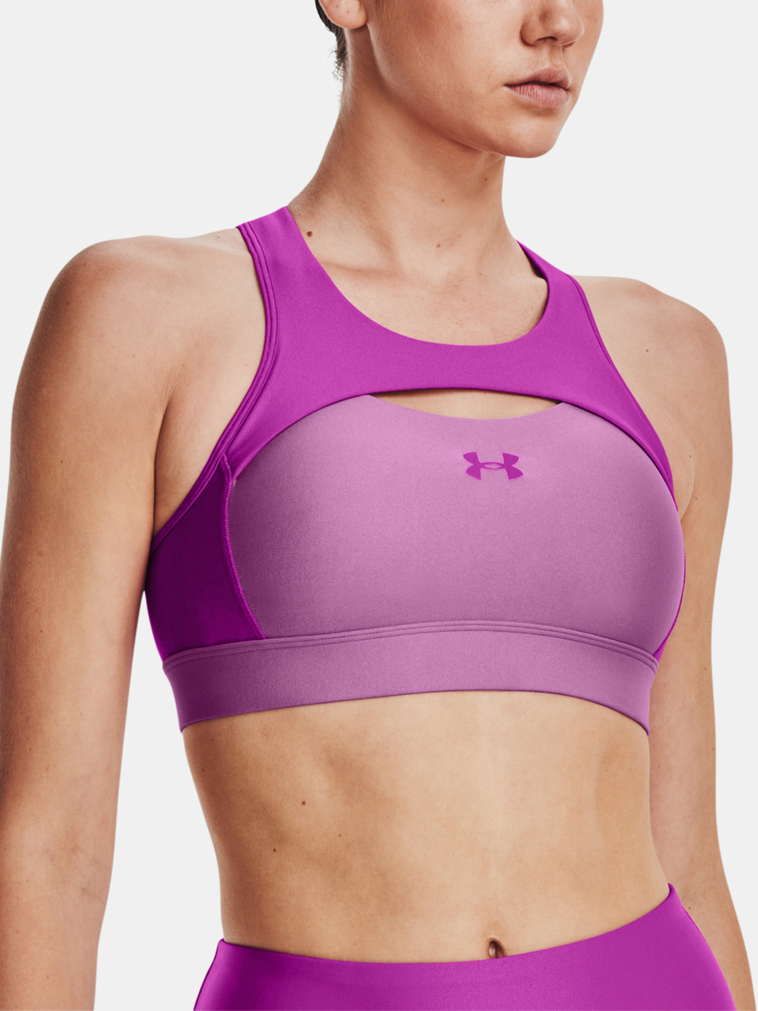 Under Armour Mid Crossback Sports Bra, Bras, Clothing & Accessories