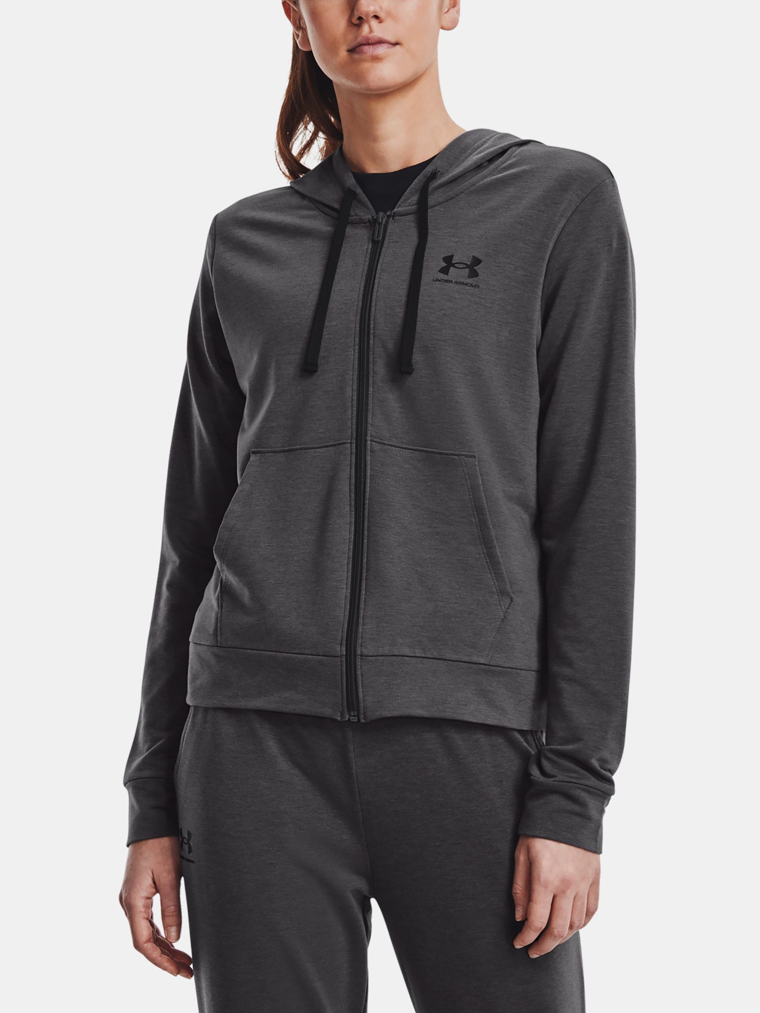 Rival Terry FZ Hoodie Mikina Under Armour