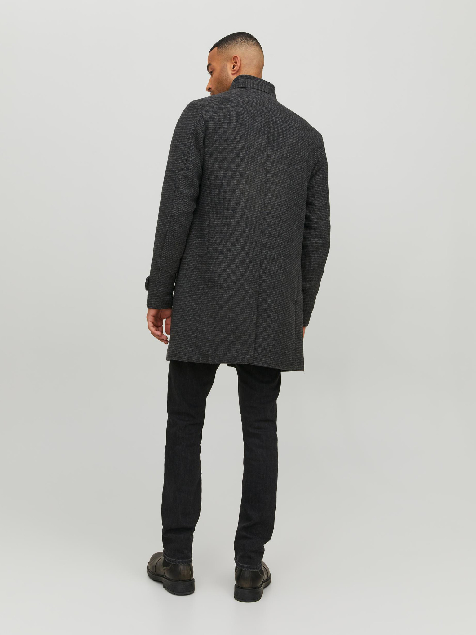 Melton hot sale coat mens