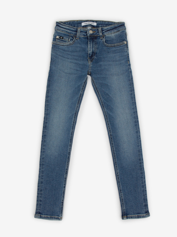Levně Calvin Klein Jeans Kalhoty dětské Modrá