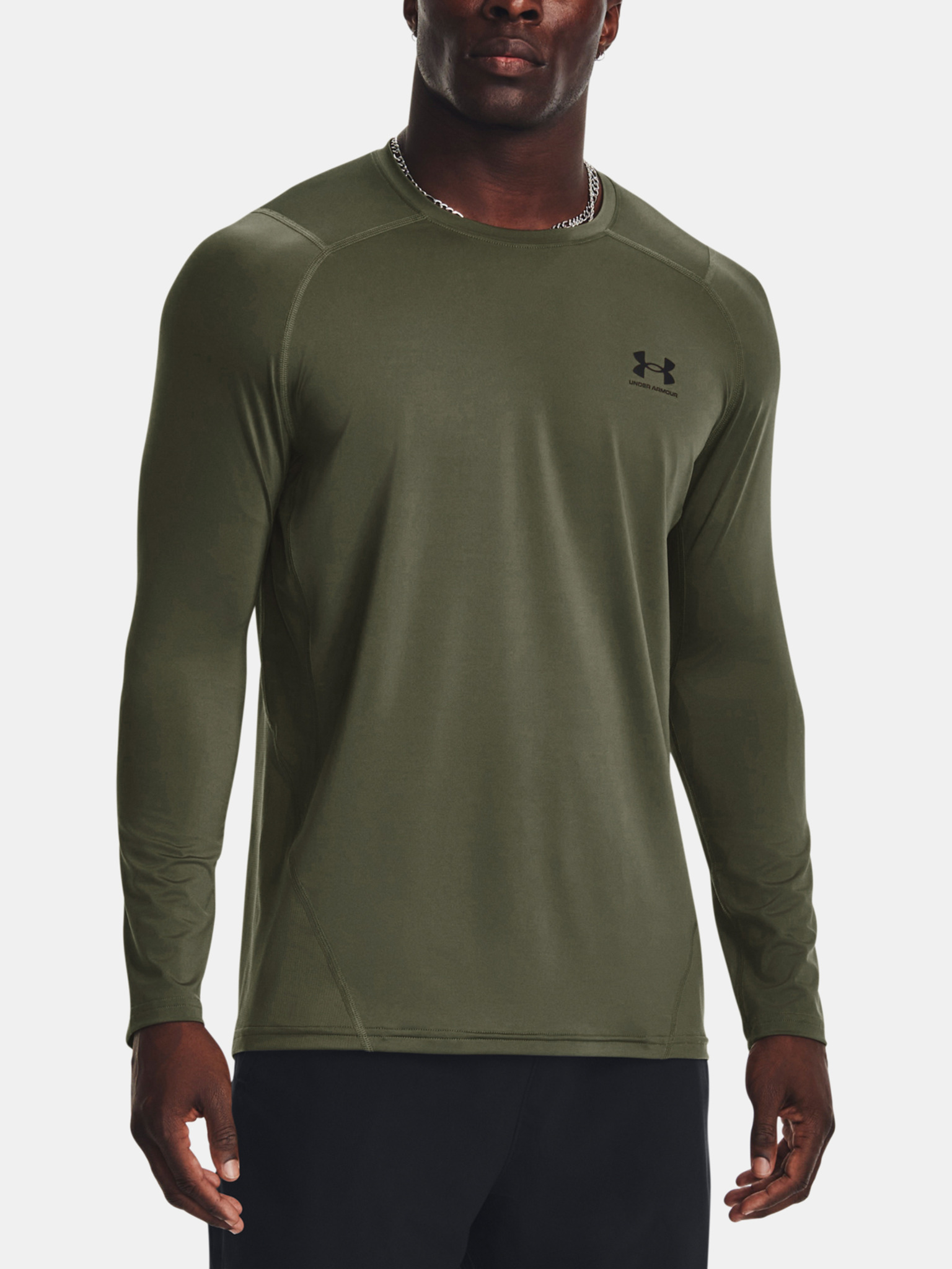 UA HG Armour Fitted LS Triko Under Armour