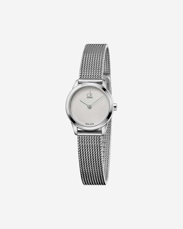 stainless steel back water resistant calvin klein