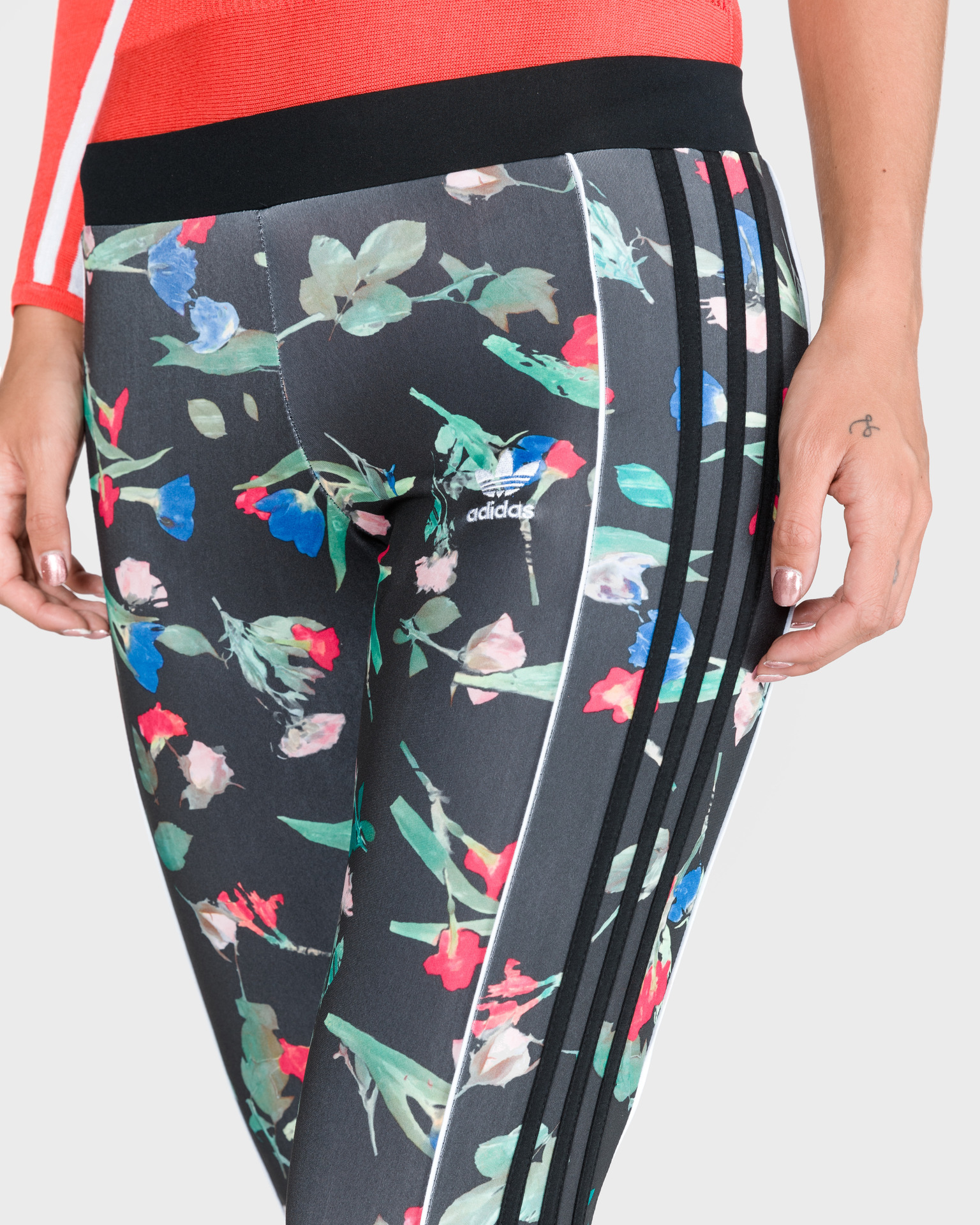 Adidas Athletics Roses Floral Leggings Womens Style : Ej9965 - NY Tent Sale