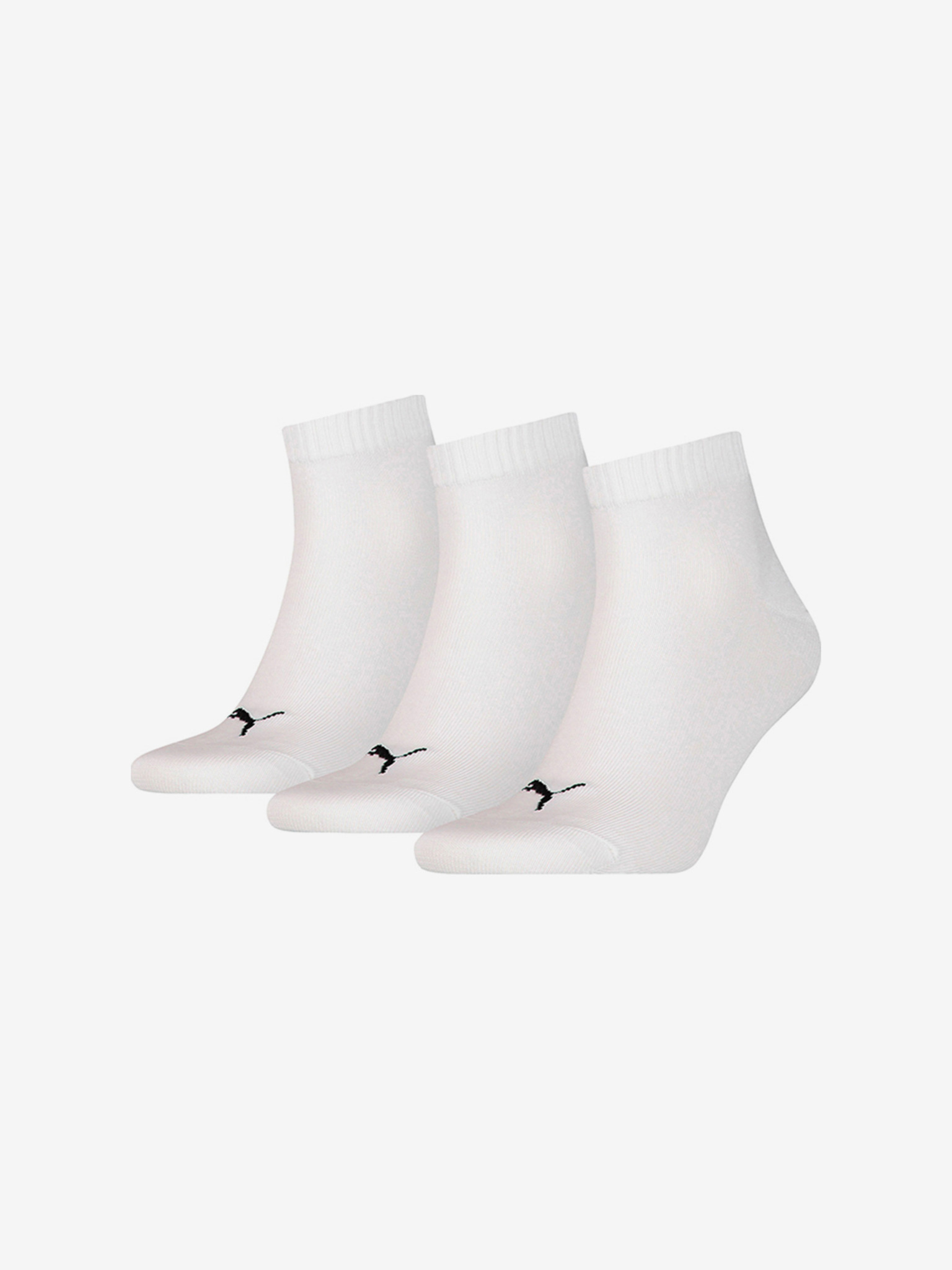 Ponožky 3 páry Puma | Bílá | Pánské | 35-38
